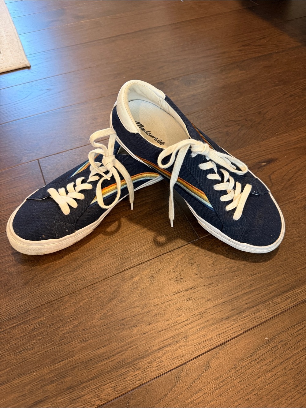 Madewell Sidewalk Women's Size 10 Low Top Casual Sneakers - C38-031